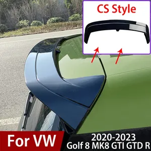 Pour Golf 8 MK8 GTD R 2020 2021 2022 2023, style CS ClubSport, aileron de toit arrière, aileron de coffre, kit carrosserie, tuning - Product Image 1