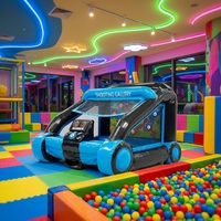 Salle de tir gonflable commerciale avec système de jeu interactif IPS, notation électronique et jeu de rebond pour la location événementielle