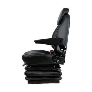 Siège de tracteur à suspension PVC YS15, suspension mécanique, dossier réglable pour Massey Ferguson <span class=keywords><strong>John</strong></span> <span class=keywords><strong>Deere</strong></span> - Product Image 4