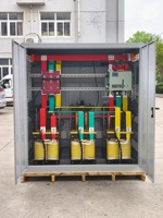 Régulateurs/Stabilisateurs de tension monophasés AC SBW-200KVA SVC 380V avec écran LCD, en cuivre, 50/60Hz, régulation automatique de la tension
