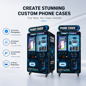 Distributeur automatique de coques de téléphone personnalisées, machine à coques de téléphone DIY, paiement multi-mode pour salles de jeux, magasins de cadeaux - Product Image 2