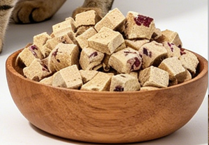 Snacks Mixtos para Mascotas, Pollo Liofilizado con Arándanos, Cuidado de la Salud Urinaria, Reducción del Calor, Alimento OEM para Perros y Gatos, Golosinas para Gatos - Product Image 3