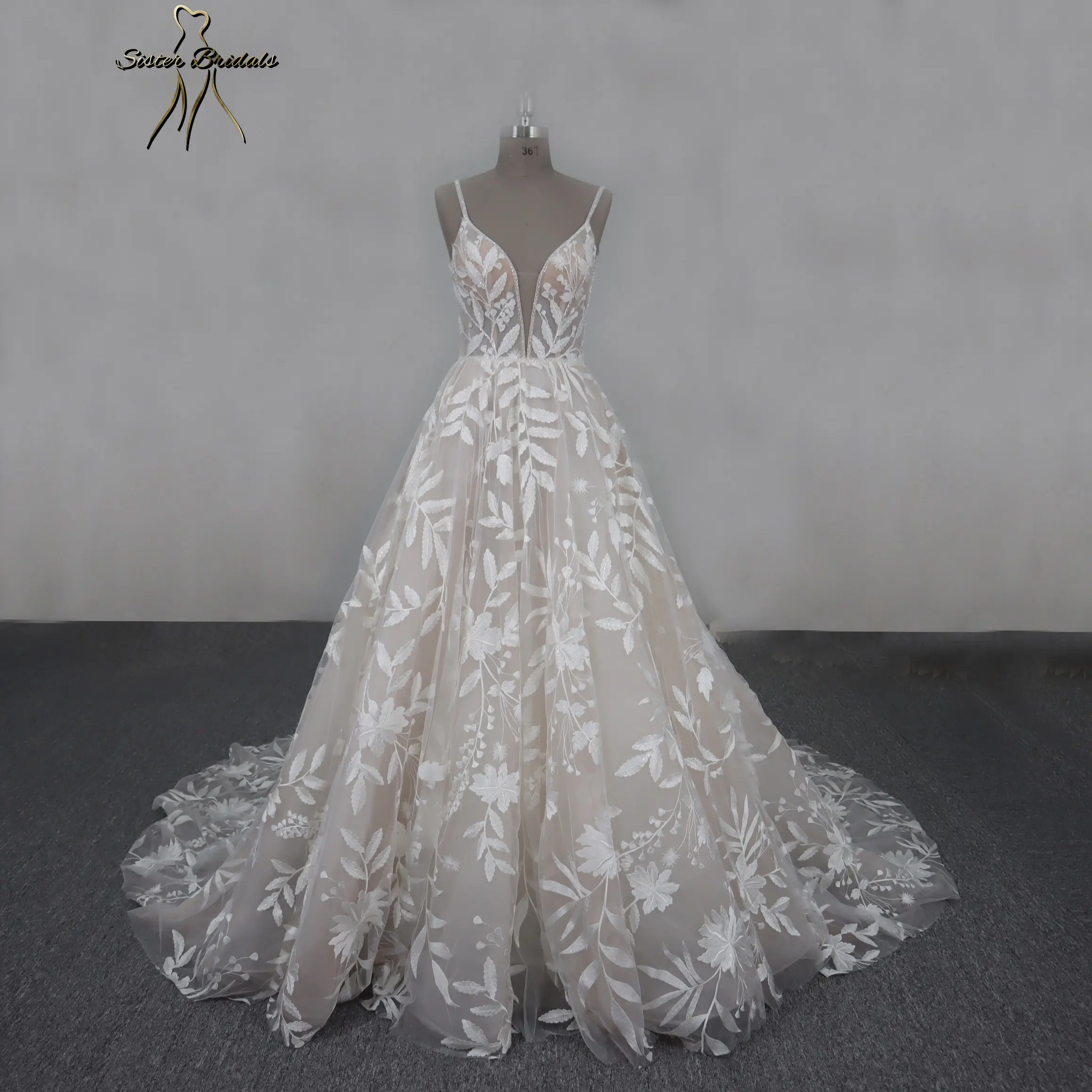 Bridal Gowns Weeding Dress Wedding Gown White Backless Anniversary Silk Beaded Luxury Wedding Dresses Woman Dress