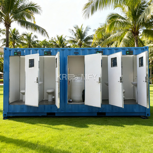 Baño de Lujo 2025, Remolque con Inodoros Combinados y Ducha, Baño Exterior para Eventos, Contenedor con Inodoro - Product Image 1