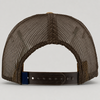 Casquette de baseball unisexe respirante en maille avec broderie personnalisée style western cowboy et corde, casquette trucker snapback pour activités de plein air