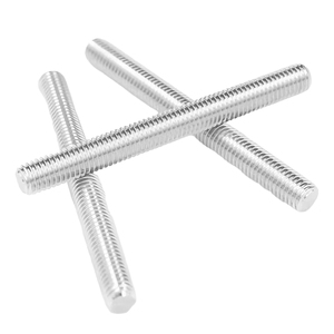 Tiges filetées complètes en acier inoxydable 304, filetage standard M6-M30, finition brute, pour montage de meubles et bricolage - Product Image 4