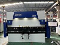 Prima presse plieuse 110t/135t/175t/220t/320t/400t CNC Machine à cintrer hydraulique en tôle avec contrôleur Esa630/Esa640/Esa875
