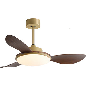 <b>Ceiling</b> Fan <b>Light</b> Fixed Blade <b>Led</b> 3 Color <b>Dimmable</b> Quiet For Bedroom And Dining Room Full Copper Motor High Power - Product Image 3