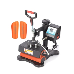 Machine de presse à chaud haute précision pour protège-tibias sportifs, personnalisable pour plusieurs tissus - Product Image 1