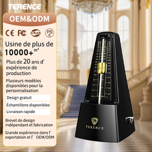 Terence TB301 Metrónomo Portátil Personalizado de Metal y Plástico para Guitarra, Batería y Otros Instrumentos - Rastreador de Ritmo Preciso - Product Image 1