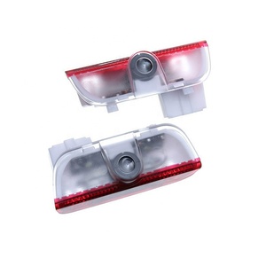 ไฟเตือนต้อนรับติดประตูรถโปรเจคเตอร์โลโก้ไฟ LED สำหรับรถกอล์ฟ Passat <span class=keywords><strong>Scirocco</strong></span> Jetta - Product Image 3