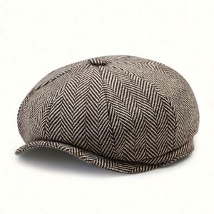<b>Mens</b> and Women Fashion Driving <b>Flat</b> Newsboy <b>Cap</b> Ivy Hats <b>Men's</b> Beret Hats - Product Image 2