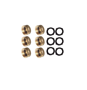 Tapón de latón de alta calidad con rosca hembra GHT de 3/4 pulgadas, tapón de cierre para manguera de jardín - Product Image 6