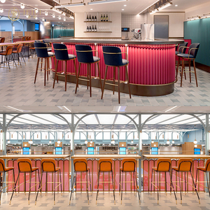 Bán buôn hiện đại quán cà phê khách sạn Thanh Nhà hàng đồ nội thất góc gian hàng chỗ ngồi ghế gỗ gian hàng sofa và bàn ghế Bộ dự án - Product Image 1