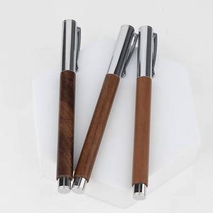 Eco Friendly Premium Wood Fountain <b>Pen</b> Customizable logo for Business Signature and Office Use Three Ways to Write Diameter - Product Image 6