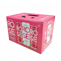 Emballage personnalisé en carton réutilisable pour bière, jus, eau pétillante - 12 packs de 355 ml (12 oz) - Écologique - Impression de votre design - Vente hors ligne