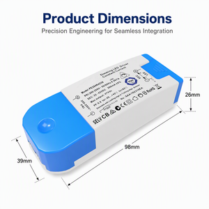 PE294R1230 250mA 300mA 350mA 400mA 500mA 600mA 700mA Constant Current Triac <strong>Dimmable</strong> <strong>Led</strong> <strong>Driver</strong> 25-42v 12W <strong>Led</strong> <strong>Driver</strong> Power - Product Image 4