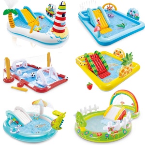 Parque Acuático Inflable de PVC para Niños, Piscina Infantil para Juegos Acuáticos y Diversión al Aire Libre en Verano - Product Image 1