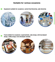 Économie d'énergie Snack Cupcake Muffin Macaron Cup Cake Biscuits Cookies Making Filling Maker Depositor Machine