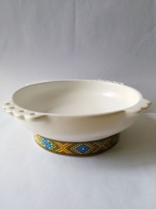 Nuovo Piatto Kifto in Ceramica Classica per Cucina Etiope <span class=keywords><strong>Taba</strong></span> con Decalcomania, Vendita Calda 2025 - Product Image 5