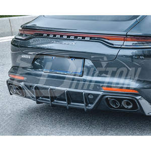 Difusor Trasero de Fibra de Carbono Seca CMST para Porsche Panamera 971 971.1 971.2, 2017-2023 - Product Image 3