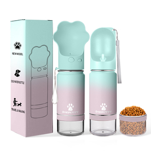 Botol Air Anjing 2 in 1 Grosir Logo Kustom 14oz 19oz, Mangkuk Makanan Hewan Peliharaan dari Stainless Steel Vakum Terisolasi, Tempat Makan Anjing - Product Image 6