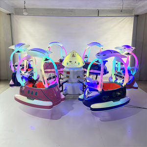 <span class=keywords><strong>Prix</strong></span> usine 6 sièges sur le thème de l'avion avec système de musique tour de carrousel d'avion, un tour électrique classique pour parc d'attractions - Product Image 3