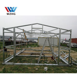 Bâche de <span class=keywords><strong>garage</strong></span> en acier coloré, capacité 300M2, 50x50 m2, hangar de jardin, structure en acier, 2 voitures - Product Image 2