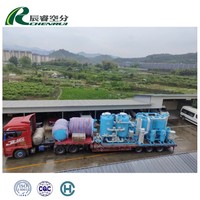 Générateur d'azote ChenRui modèle CBN contrôlé par PLC, 200 Nm³/h, avec station de remplissage et collecteur de gaz, pureté de 95 % à 99,999 %