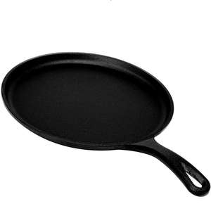 Poêle à crêpes <span class=keywords><strong>en</strong></span> <span class=keywords><strong>fonte</strong></span> durable <span class=keywords><strong>LODGE</strong></span> - 26 cm - Compatible avec toutes les sources de chaleur - Revêtement de poignée <span class=keywords><strong>en</strong></span> silicone - Product Image 5