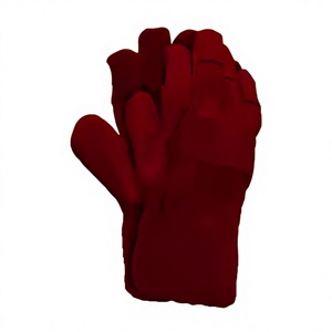 Gants de travail robustes en cuir de vachette pleine fleur et doublure polaire, résistants à la chaleur, pour l'industrie lourde, sécurité canadienne pour les riggers - Product Image 5