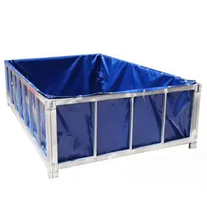 Aangepaste Goedkope Prijs 5000Liter Watertank Visvijver Plastic Vijver Voor Viskwekerij Tank Visteelt Container Tank Voering