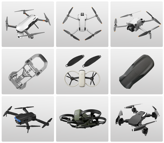 Waterproof Custom Drone Housing Drone Injection Molding Part IP67 Injection Mould Molding Service UAV Electronics Enclosure