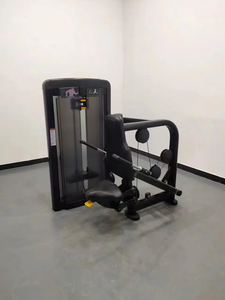 Machine d'extension des triceps assise à charge libre SK Commercial – Équipement de fitness professionnel pour salle de sport avec pile de poids pour entraînement des bras - Product Image 6