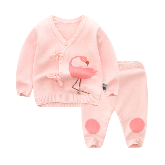 PHB 20822 зимние рождественские Дизайнерские комплекты одежды для новорожденных