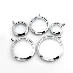 Mặt Dây Chuyền Mặt Dây Chuyền Mặt Dây Chuyền Hình Mặt Dây Chuyền Mặt Kính Hình Tròn Sống Động Chất Lượng Cao Có Đinh Tán Bằng Thép Không Gỉ 316l Chống Nước - Product Image 4