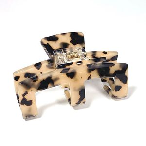 Pinces à cheveux en forme de M de style coréen pour filles, grandes pinces à cheveux colorées en forme de requin, accessoires pour cheveux en acétate pour tous les jours - Product Image 2