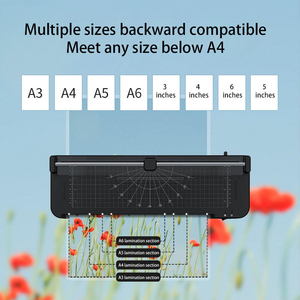 Máquina Laminadora en Frío y Caliente ENJOYBONG FN001 6 en 1 A3/A4 para Tarjetas de Identificación, Imágenes Fotográficas y Papel - Product Image 3