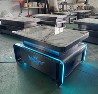 Table basse moderne de haute qualité, résistante à l'usure et durable, lumineuse, pour discothèques, KTV et bars