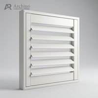 Volets verticaux modernes en aluminium personnalisables (taille et couleur) pour fenêtres intérieures – Idéaux pour villas résidentielles, cuisines et hôtels
