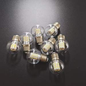 Bombilla LED de 5W 7W, Base E27 Roscada Grande, Bombilla Redonda Transparente en Forma de Bola, 3000K 4000K 6000K, 3 Colores Intercambiables, Voltaje 220V - Product Image 5