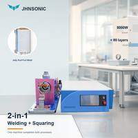 Machine de soudage ultrasonique cylindrique JHN2080 8000W pour batterie d'outils électriques CE
