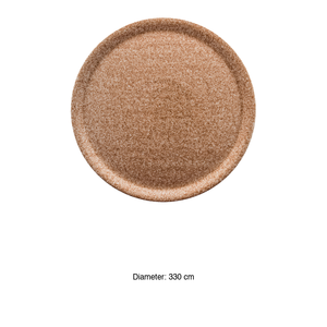 Assiette à pizza Napoli 33 cm Granit Bisquit Saturnia - Product Image 3