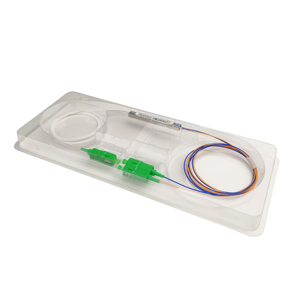 PLC de Baja Pérdida de Inserción SC/APC 1x2 con Mini Tubo de Acero G657A1 para Red FTTH - Product Image 5