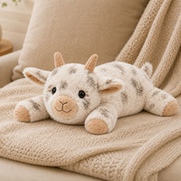 Direct usine, Peluche chèvre lestée personnalisée, coussin sensoriel lourd pour les genoux et oreiller corporel pour dormir