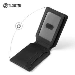 Tilonstar กระเป๋าหนัง TMP101 MagSafe ที่ใส่บัตรแม่เหล็กแบบสองทบสำหรับโทรศัพท์ - Product Image 3