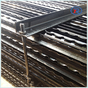 เสาเหล็กทาสีดำรูปตัว Y สำหรับรั้วเหล็กส่งไปอิสราเอล - Product Image 5