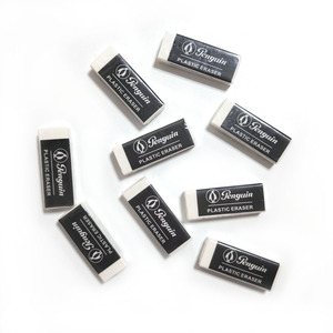 Fournitures de bureau, gomme à effacer en plastique blanc non toxique et écologique de grande taille 5,7*2,1*1 cm pour les élèves, Surwin - Product Image 5