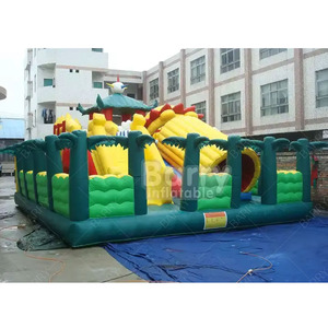 Aire de jeux gonflable pour enfants, portable, de haute qualité, personnalisée, pour l'extérieur - Product Image 1