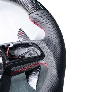 <span class=keywords><strong>Volante</strong></span> de Fibra de Carbono con Palanca de Cambio para <span class=keywords><strong>Audi</strong></span> <span class=keywords><strong>A4</strong></span> S4 A5 S5 B9 2017-2019 - Product Image 4